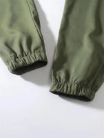 Nuevos Pantalones De Cargo Para Hombre Estilo Casual Color Sólido Talla Grande Joggers Tejidos Pantalones Rectos Para Deporte Y Ropa Casual - details 11