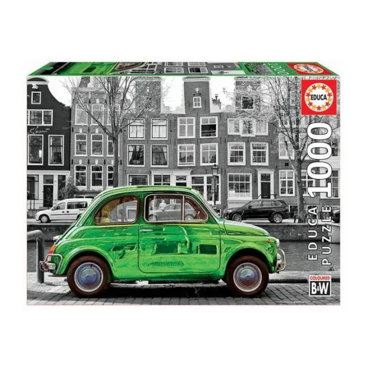 PUZZLE 1000 PIEZAS COCHE EN AMSTERDAM DE EDUCA - 1