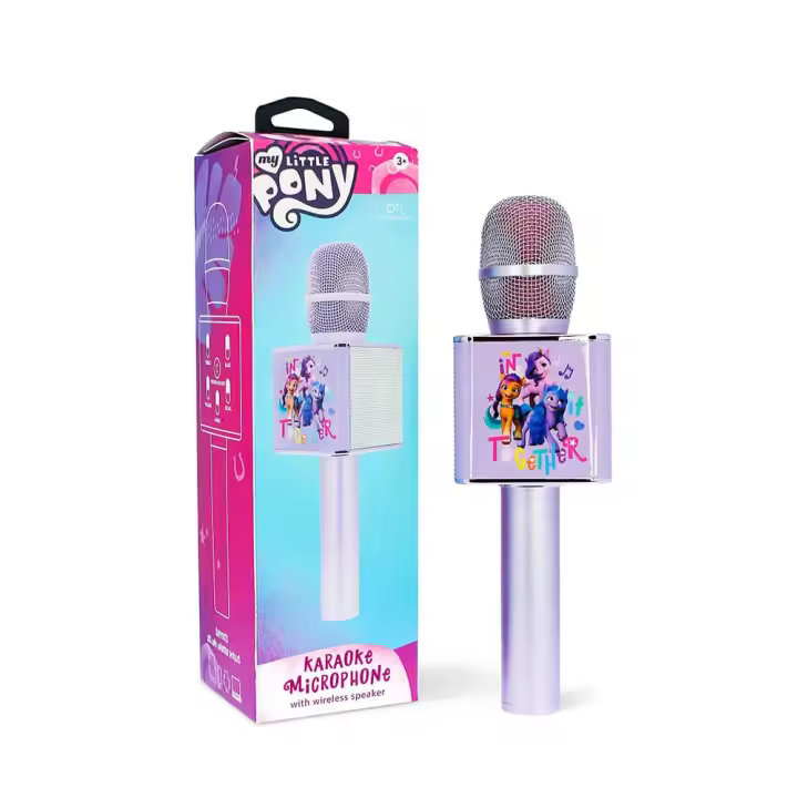MICRÓFONO KARAOKE MY LITTLE PONY INALÁMBRICO CON ALTAVOZ MI PEQUEÑO PONY - 1