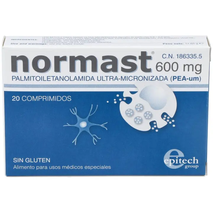 Normast 600 Mg, 20 Comprimidos - 1