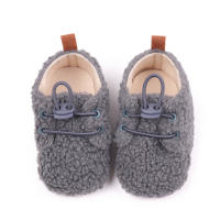 Zapatos De Invierno Para Bebés Suaves De Algodón Con Suela TPR Antideslizante Calientes Pre-walk Sneaker Para Niños Y Niñas Recién Nacidos BHM3143 - details 12