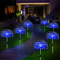 Luces De Fieras Solares LED Para Jardín Impermeables Decoración De Exterior Lámpara Solar Para Camino De Jardín Moderna - details 0