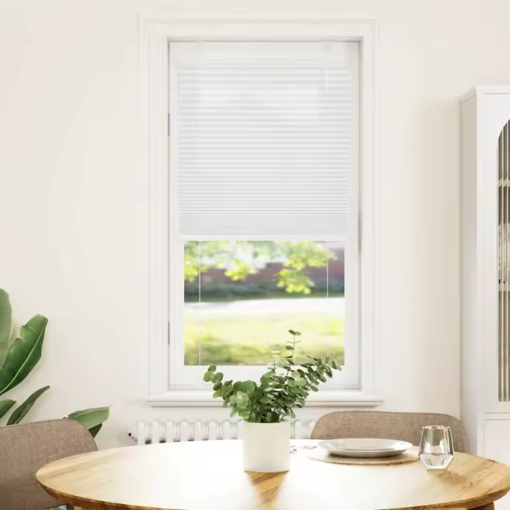 Estor Plisado blanco 60x150 cm Tela Ancho 59,4 cm Poliéster - 1