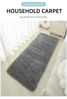 Alfombra De Piso De Terciopelo Grueso Y Cómoda Antideslizante Absorbedora De Agua Para Baño Dormitorio Sala De Estar Alfombra Para Interior - details 5