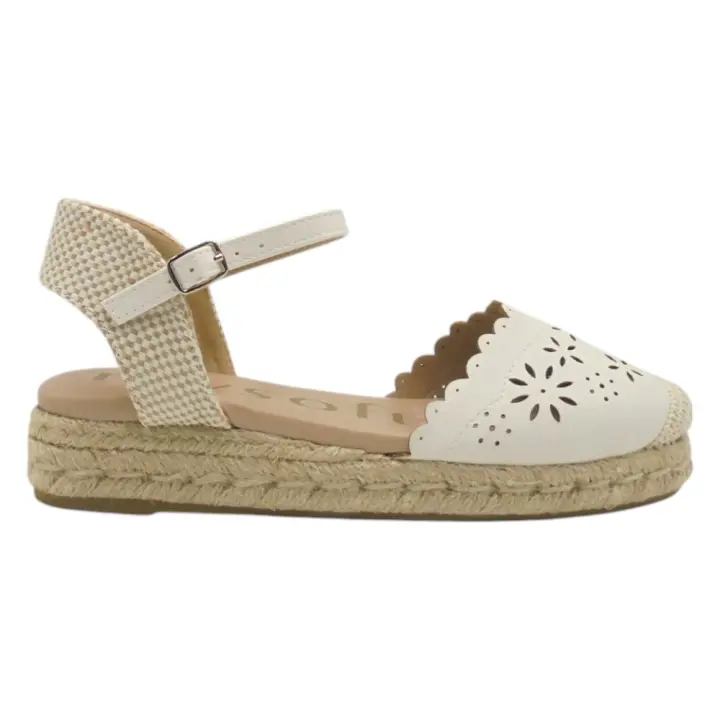 Sandalias marca Mysoft modelo 25M141 en color blanco - 1
