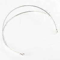 3pcs Diadema De Metal Para Joyería DIY Corona De Novia Banda De Cabello Doble Línea Herramienta Para Manualidades - details 2