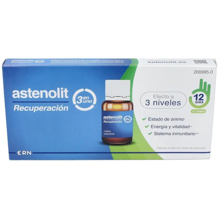 Ern Astenolit Recuperación 3 En 1 12 Viales - 1