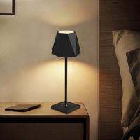 Lámpara De Escritorio LED Recargable Con Barra Para Restaurante Hotel Ambiente De Club Luz De Estudio Protección Ocular Con Interruptor Táctil 3 Modos De Iluminación - details 9
