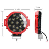 Faros De Trabajo LED Brillantes 51W 7 Pulgadas Para Camiones Jeep Hummer Accesorios Automotrices Spot De Luz Para 4x4 off Road - details 7