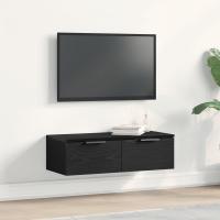 Armario de Pared de Roble Negro vidaXL 68x30x20 cm Hecho de Madera Manufacturada - details 0