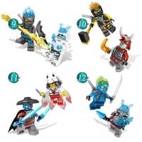 Bloques De Construcción Figuras De Muñecos Humanoides Juguetes Para Niños Regalos De Cumpleaños Personajes De Dibujos Animados Miniatura - details 5
