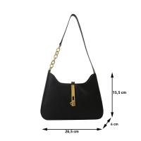 Bolso De Hombro Para Mujer De Lujo Pequeño En Cuero PU Versátil Con Cierre De Cremallera Bolso Underarm Moda Sensación Avanzada - details 26