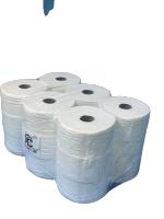 Rollos Papel Higiénico Laminado Industrial 2 Capas Pasta pura 145M 2/H 100% Pasta Baño Rollo WC 1 Saco de 18 Rollos - 400gr / Rollo WC Extrablanco con precorte Laminado XXL ALMERICORP - details 1