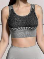 Sujetador Deportivo Para Mujer Running Secado Rápido Antichoque Sin Costuras De Deporte Y Yoga Sin Armadura Colectora - details 5