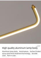 Modernas Candelabros De Aluminio Lámparas Colgantes LED Para Comedor Dormitorio Estudio Sala De Estar Iluminación Doméstica - details 18