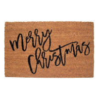 Alfombra Pequeña Para Habitación Y Exterior Diseño Navideño Color Marrón Decorativa Matriz De Bem-vindo Tapete De Acrílico 100% Para Sala De Estar - details 1