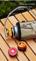 Convertidor De Estufa De Camping Al Gas Con Adaptador Montado En La Cabeza Bloqueo Automático Apagado Inmediato Para Actividades Al Aire Libre Y Escalada - details 6