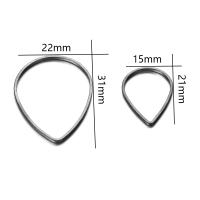 30Pcs Lote Anillos De Salto Teardrop Waterdrop Colores Mixtos Para Fabricación De Joyas Accesorios De Enlace Para Pendientes Y Collares - details 9