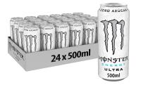 Monster Energy Nacional ULTRA WHITE 500ML bebida energeticas sin azucar caja 24 unidades - details 4