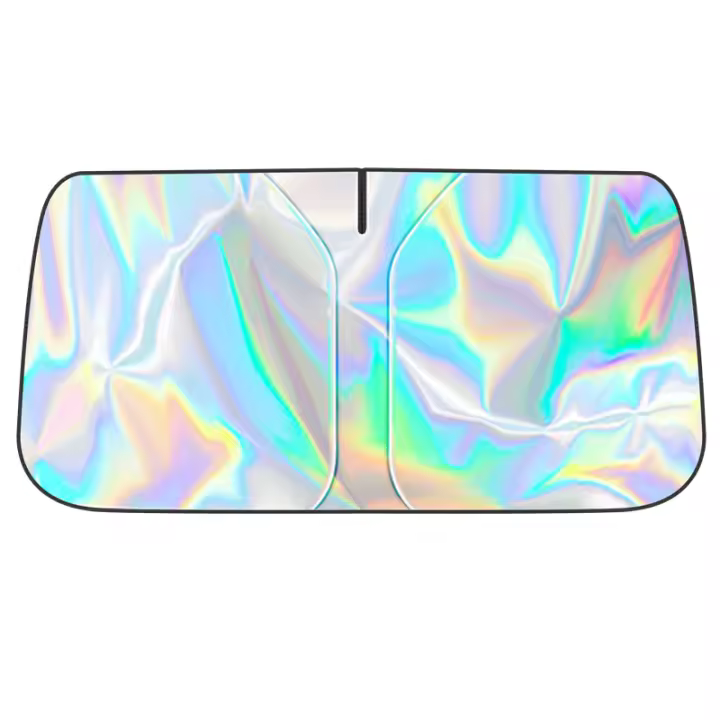 145x80 Cm Parasol Coche, Parasol plegable Coche, Parasol para Coche para Protección Rayos UV, Universal Parasol Paraguas Coche para Coche/SUV/Camionetas/Todos (L) Pd3.cc - 1