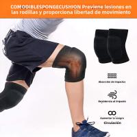Protector De Rodilla Para Baile De WorthWhile Adecuado Para Voleibol Yoga Fitness Protección De Patela EVA Para Mujeres Hombres Y Niños - details 4