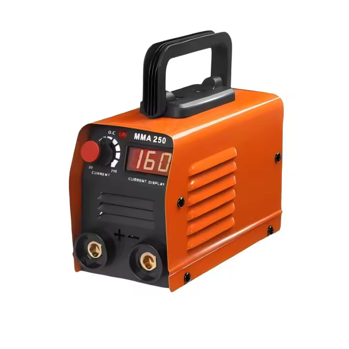 Máquina de soldadura portátil MMA-250, soldador eléctrico de arco inversor, corriente ajustable, compacta, con caja de almacenamiento de herramientas Herramienta de Soldadura Eléctrica de Precisión - 1