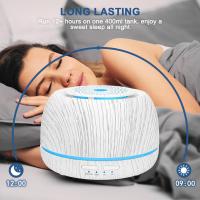 Difusor de Aceites Esenciales 300ML Difusor de Aromaterapia Niebla Silenciosa 5-en-1 Humidificadores 7 Luces LED de Color para Hogar Oficina Dormitorio - details 7