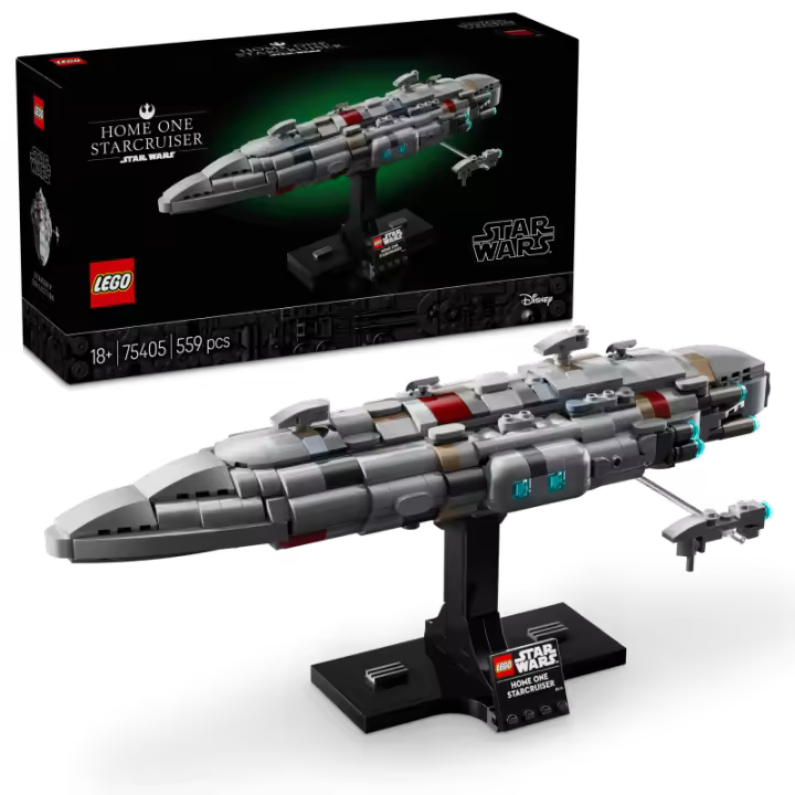 LEGO Star Wars TM 75405 Crucero Estelar Hogar Uno Contiene 559 piezas - Edad recomendada a partir de 18+ años 25L75405 - 1