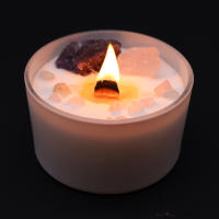 Viva Esencia – Set de Velas de Cristal 7 Chakras con piedras naturales auténticas, cera de soja ecológica, fragancias armonizantes y diseño artesanal | Ritual de meditación, sanación energética, equilibrio interior y bienestar espiritual | Ancient Wisdom - details 9