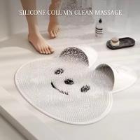 Almohadilla De Masaje De Silicona Para Pies Antideslizante Para Baño Almohadilla De Masaje Para Espalda Herramienta De Eliminación - details 18