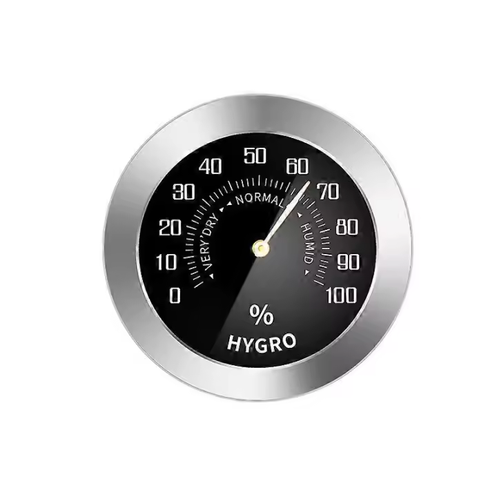 Mini mechanical car temperature and humidity meter indoor refrigerator thermostat thermometer - 1