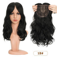 Benehair Extension De Cabello Sintético 18'' Con Franja Ondulado Corporal Para Mujeres Piezas De Cabello Adicional Volumen Longitud Base 6x6 Pulgadas - details 7