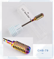 Juego De Brocas Para Uñas De Acero Tungsteno Arco Iris Para Manicura Eliminación De Esmalte De Gel Accesorios Para Taladro De Uñas - details 5