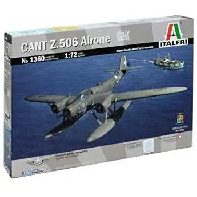 Italeri 1360 - Maqueta avión Cant.Z 506 Airone . Escala 1/72 - 1