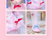 Muñeca BJD ICY DBS 1/4 Fairy De Sueño Anime Juguete Con Cuerpo De Articulaciones Mecánicas Incluye Ropa Y Zapatos Makeup Oficial 40cm SD Colección Para Niñas - details 15
