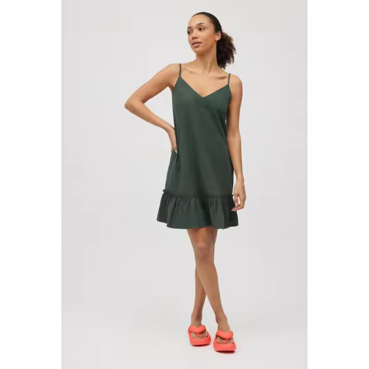 Ysabel Mora - Vestido corto tirantes verde - 1