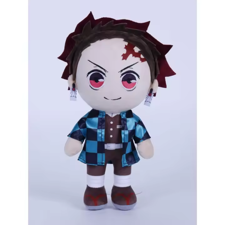Play By Figura de Peluche Demon Slayer Tanjiro 27 Cm Licencia Oficial - 1
