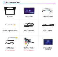 Junsun Radio coche para Toyota Yaris 2005 2006 2007 2008 2009 2010 2011 2012 inalambrico CarPlay Android Auto sistemas inteligentes de coche reproductor multimedia para auto No 2 din 2din DVD - details 16