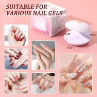 Lámpara LED UV Portátil Para Uñas Con Diseño De Apertura Y 5 Granos Para Secado Rápido De Toda La Pintura De Uñas En Casa Y Salón - details 2