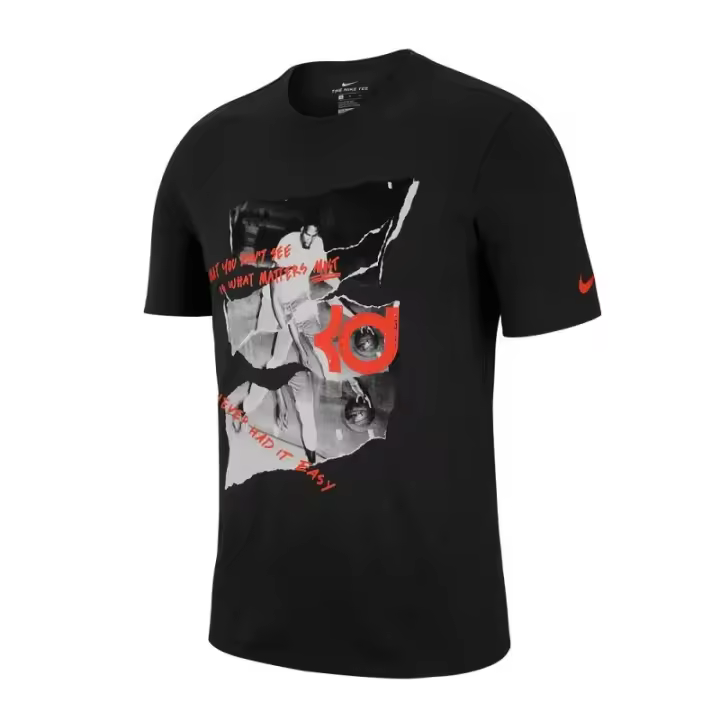 CAMISETA NIKE KD DRY TEE DIY BLACK - 1