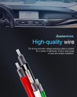 Kit De Cable DVR Hardwire 3.2m Para Cámara De Coche Video Recorder 12 24V a 5V Micro USB Mini Cargador Línea Para Auto Dashcam - details 5
