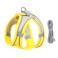 Juego De Correa Y Arnés Ajustable Para Perros Pequeños Vestido De Gato Pupilo Chihuahua Pug Bulldog Francesés Caminar Al Aire Libre - details 12