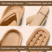 Nuevos Sandalias De Plataforma Gruesa Para Hombre 2024 Moda Verano Zapatillas De Playa Antideslizantes Calzado Casual Para Baño - details 27