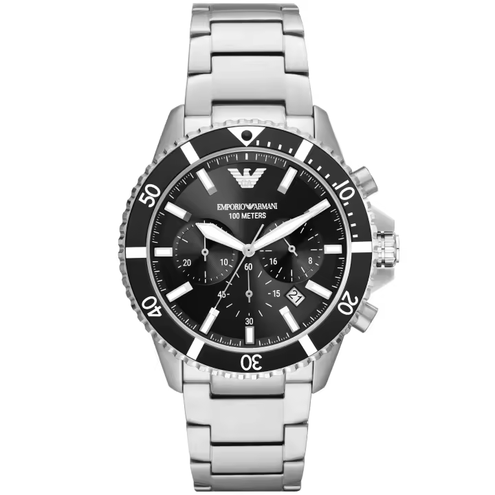 EMPORIO ARMANI AR11360 Reloj para hombre Diver en Maple Negro - 1