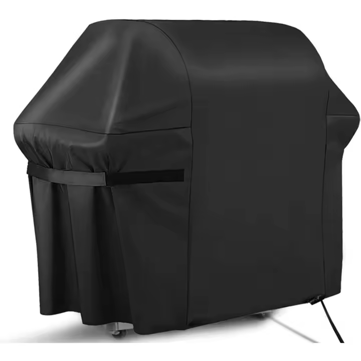 100% impermeable, uso, tela Oxford 420D, no se decolora, cubierta para barbacoa, cubierta para parrilla Weber Char Broil (122 147 cm x 61 cm) - 1