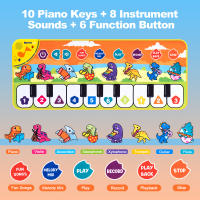 Teclado Musical Para Niños 80x30cm Alfombra De Música Multifuncional Con 8 Sonidos De Animales Juguete Educativo Para Bebés Y Niños De 3 a 6 Años - details 27