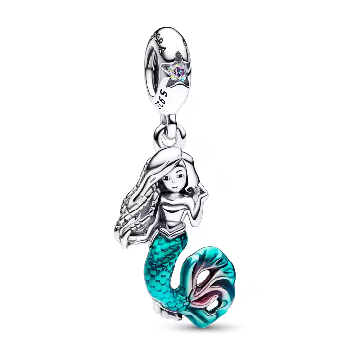 Pandora Charm Colgante de ley La Sirenita Ariel 792695C01 , para Mujer - 1