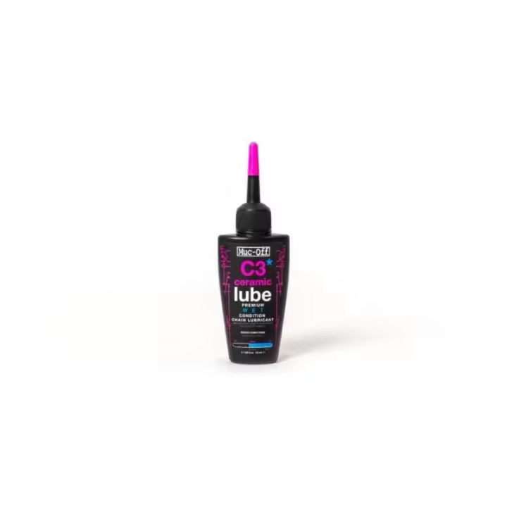 Muc-Off C3 Cerámico Lubricante de Cadena para Clima Húmedo 50 Ml - Bicicleta de Carretera, Ciclismo de Montaña - 1