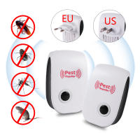 Rechazador De Plagas Electrónico Ultrasonido Repelente De Ratas Y Cucarachas Control De Plagas Doméstico Asesino De Mosquitos Con Enchufe EU US - details 2
