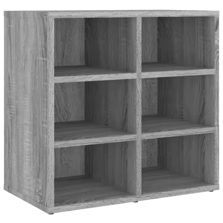 VidaXL Mueble Zapatero color gris Sonoma 52,5x30x50 cm - 1